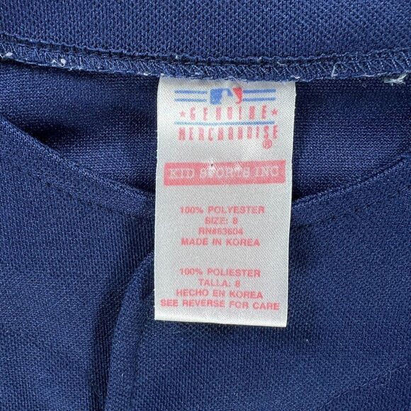 Genuine Merchandise Baseball Jersey Youth M (8) VTG Atlanta Braves Chipper Jones - Picture 4 of 10